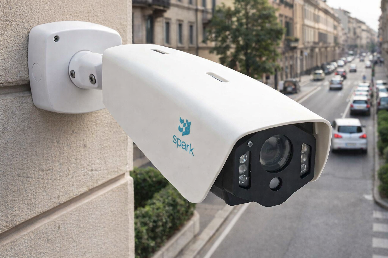 VEXA City: la telecamera per lettura targhe di Spark
